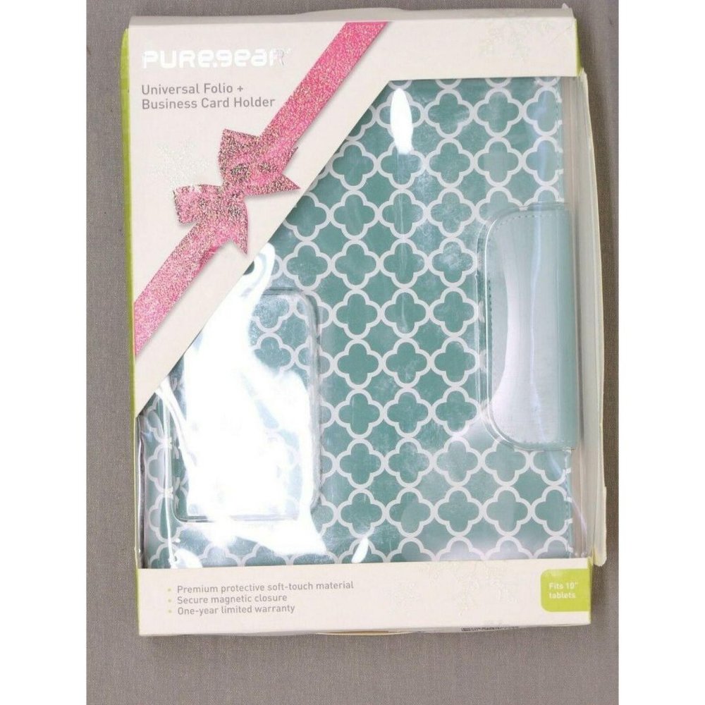 NWT PureGear 10 Inch Tablet Cover Gift Set Teal